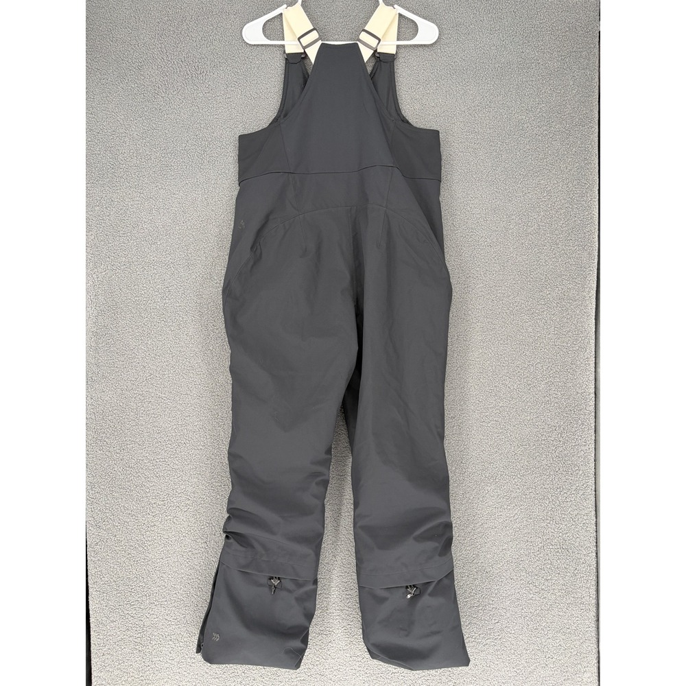 All in Motion Mens Snow Bib Overalls Black Waterproof 3M Thinsulate Medium